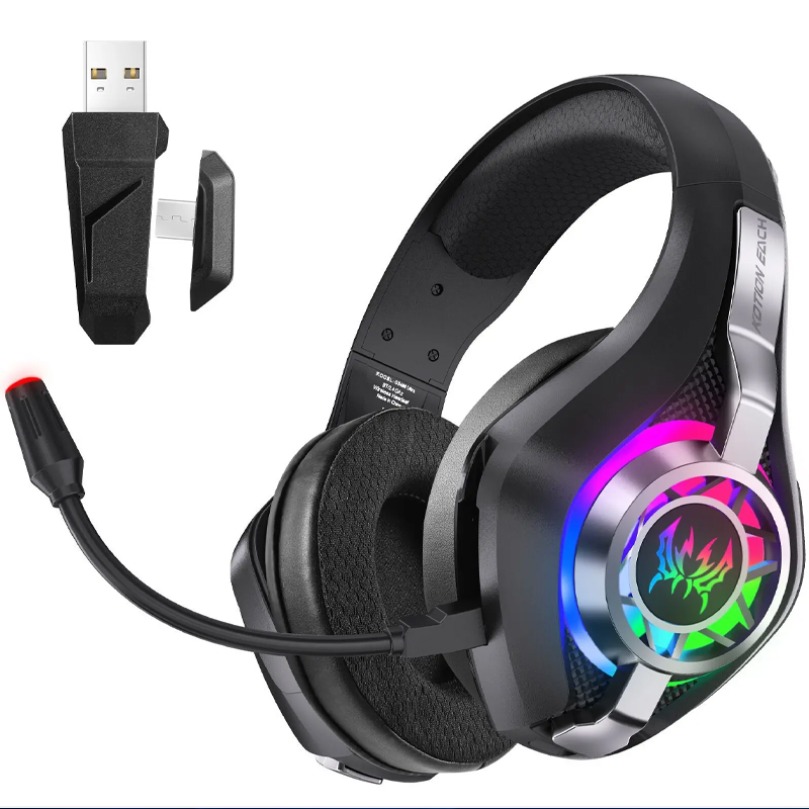 Gaming Headset With Mic Rgb - Cuffie da gioco GS400 Ultra Wireless