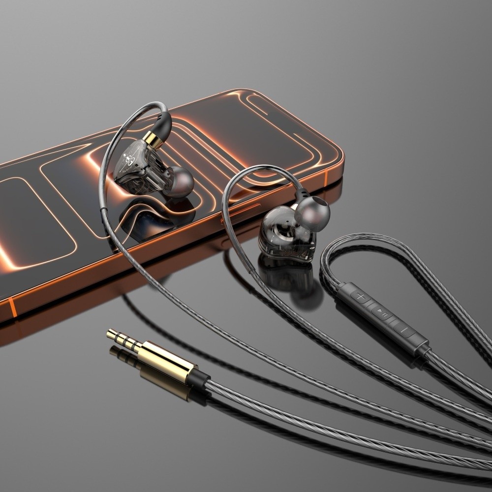 Type C Wired Earphones With Mic - Auricolari cablati con microfono, tipo C,