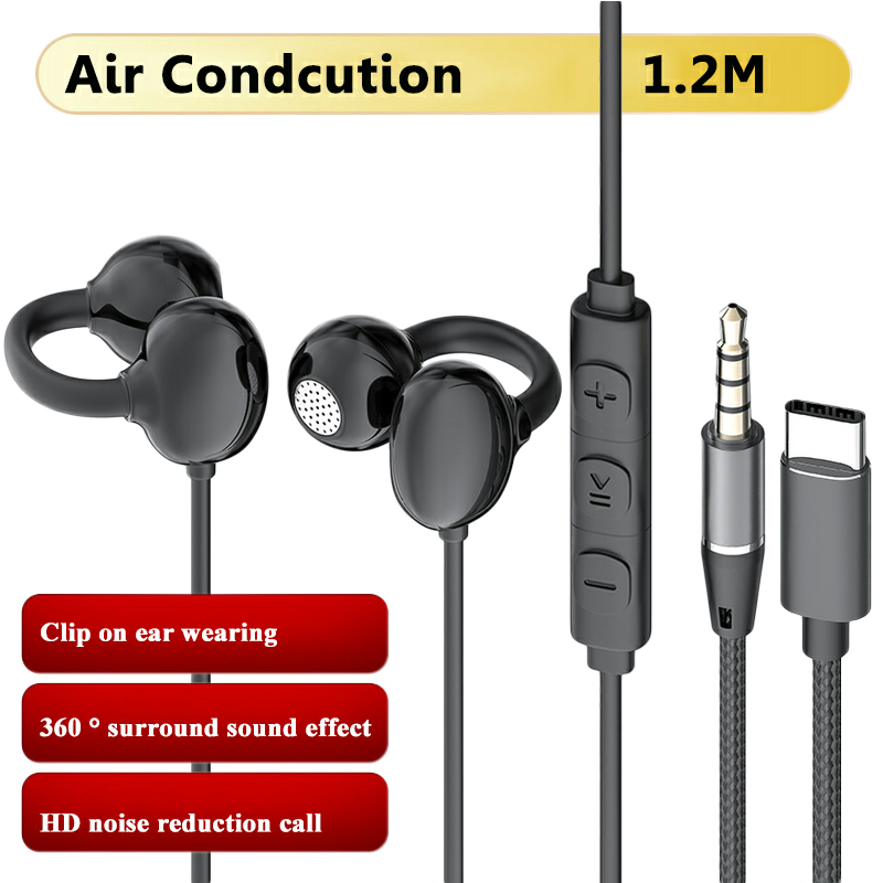 Open Ear Air Conduction Headphones - Cuffie a Conduzione Aerea con Clip