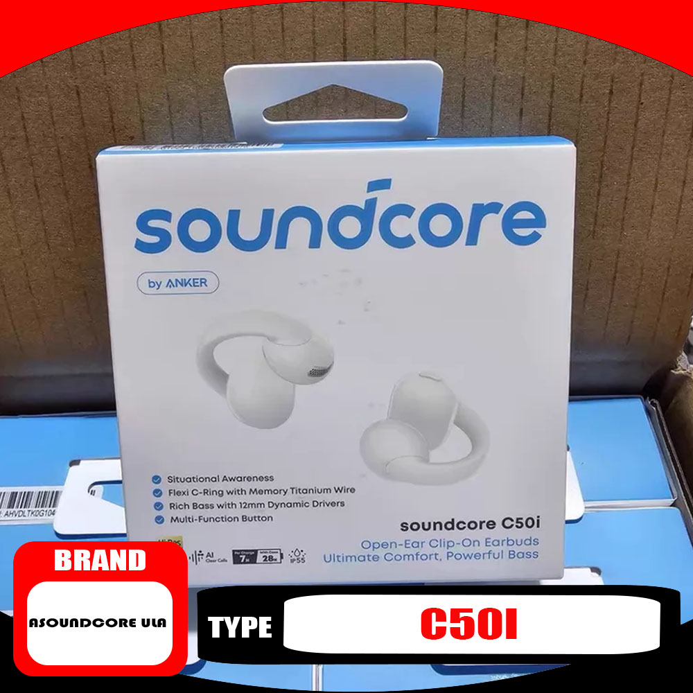 Open Ear Air Conduction Headphones - Auricolari Sportivi Wireless Bluetooth Soundcore C50i