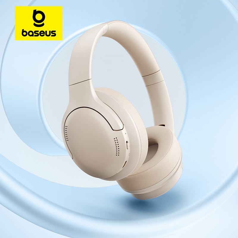 Anc Wireless Over Ear Headphones - Cuffie Wireless Baseus Bluetooth 6.0, Auricolari