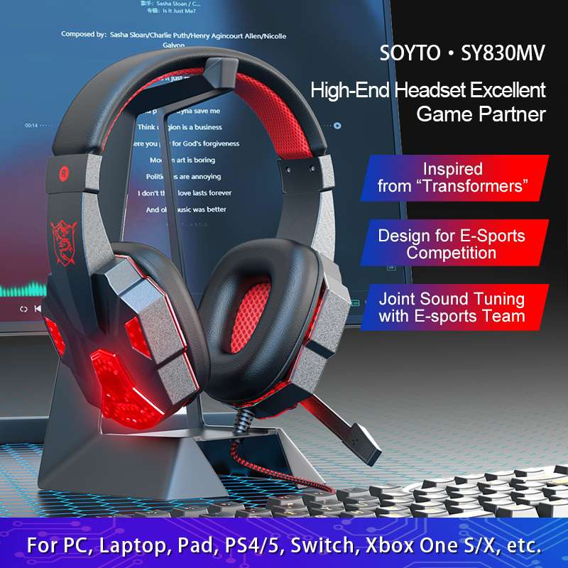Cuffie da gioco con audio surr - Gaming Headset With Mic Rgb recensione e prezzo