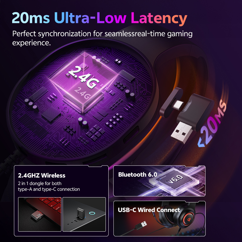 Cuffie da Gaming QCY Heroad V2 - Gaming Headset With Mic Rgb recensione e prezzo