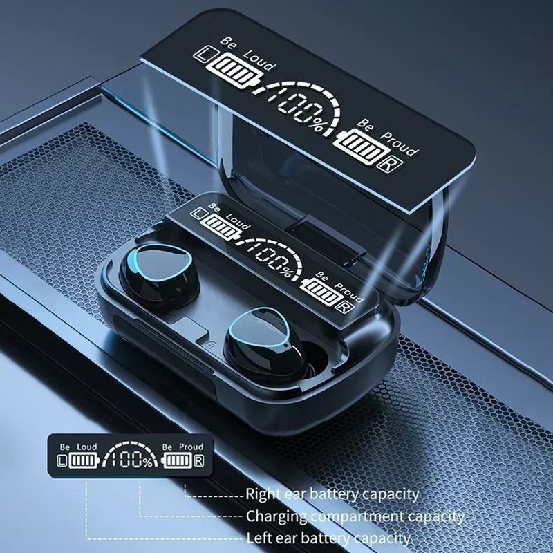 Cuffie TWS BT5.3 con Display L - Tws Earbuds Bluetooth 5.3 recensione e prezzo