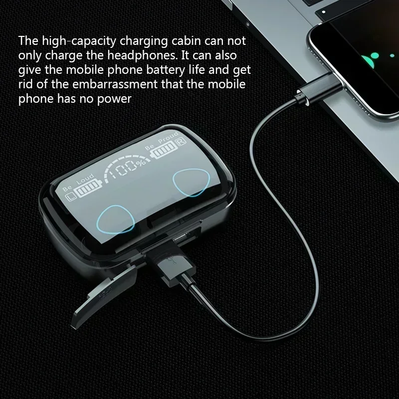 Cuffie TWS BT5.3 con Display L - Tws Earbuds Bluetooth 5.3 recensione e prezzo
