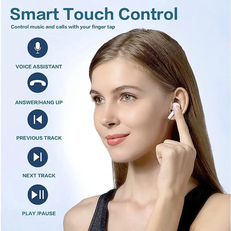Auricolari Bluetooth wireless  - Tws Earbuds Bluetooth 5.3 recensione e prezzo