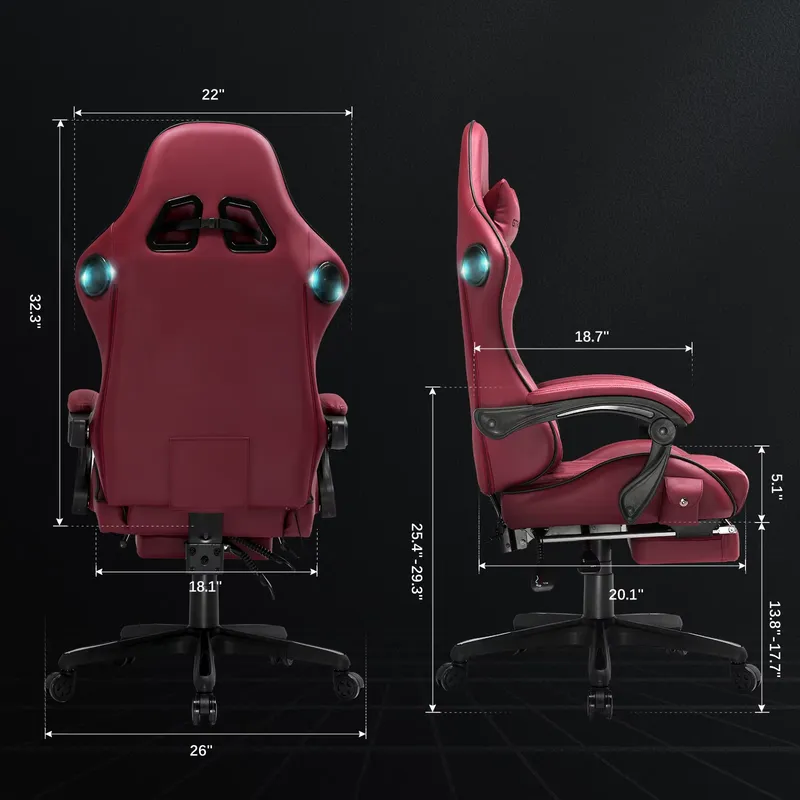 Sedia da gaming GTPLAYER con a - Speakers recensione e prezzo