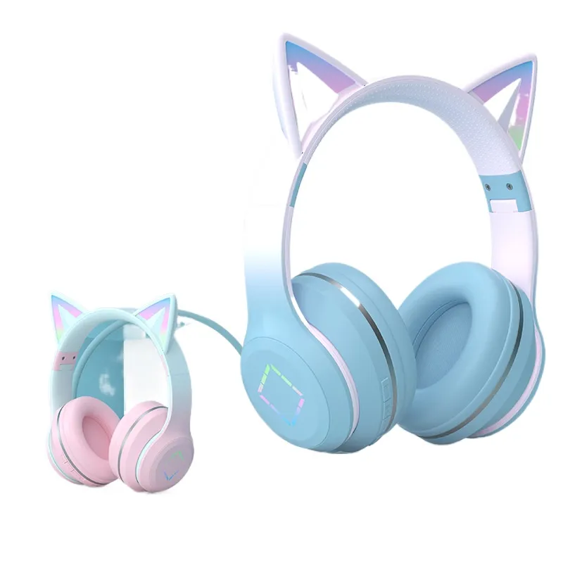 Cuffie Bluetooth senza fili co - Cat Ear Bluetooth Headset Led recensione e prezzo